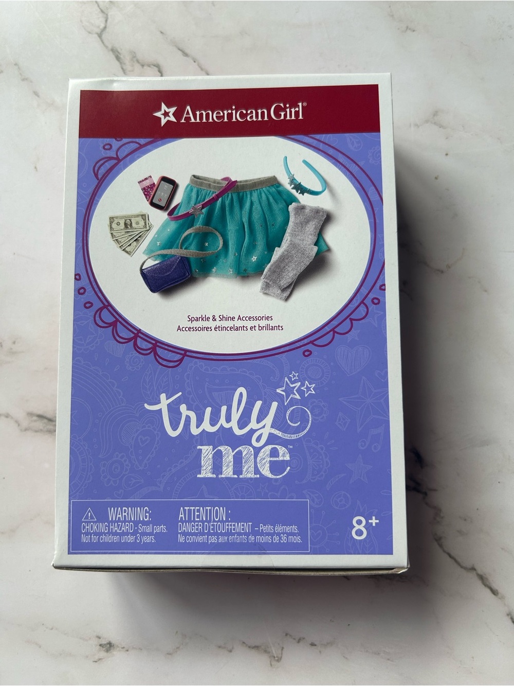 2020 SEALED American Girl Truly Me Sparkle And Shine Doll Accessories Set